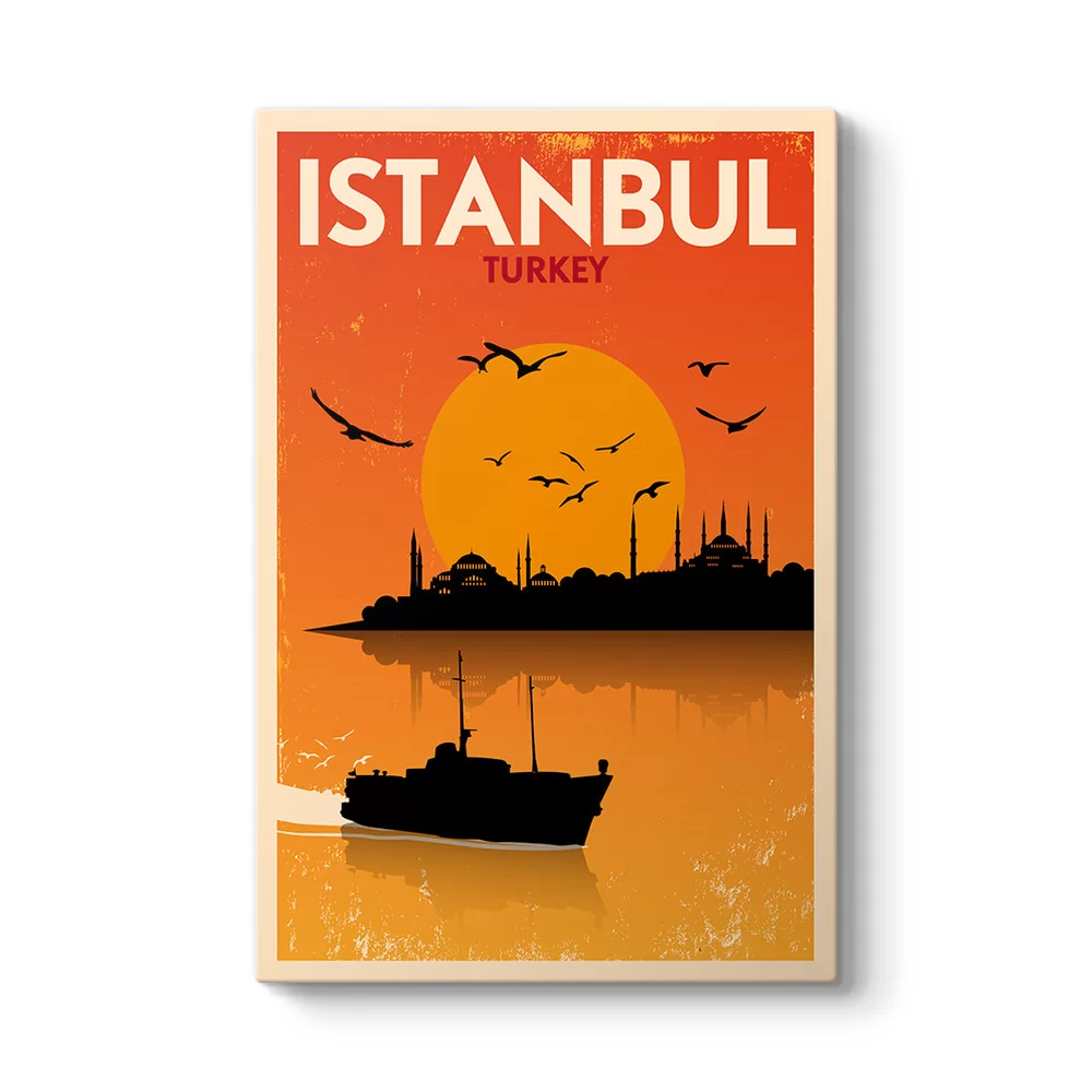 İstanbul Turkey Tablosu - Model 2